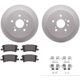 Purchase Top-Quality DYNAMIC FRICTION COMPANY - 4512-76175 - Rear Disc Brake Kit pa2