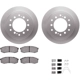 Purchase Top-Quality DYNAMIC FRICTION COMPANY - 4512-76189 - Rear Disc Brake Kit pa4