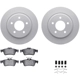 Purchase Top-Quality DYNAMIC FRICTION COMPANY - 4512-80065 - Rear Disc Brake Kit pa1