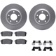 Purchase Top-Quality DYNAMIC FRICTION COMPANY - 4512-80071 - Rear Disc Brake Kit pa1