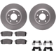 Purchase Top-Quality DYNAMIC FRICTION COMPANY - 4512-80071 - Rear Disc Brake Kit pa3