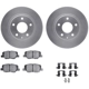 Purchase Top-Quality DYNAMIC FRICTION COMPANY - 4512-80079 - Rear Disc Brake Kit pa1