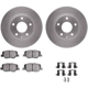Purchase Top-Quality DYNAMIC FRICTION COMPANY - 4512-80079 - Rear Disc Brake Kit pa2
