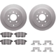 Purchase Top-Quality Rear Disc Brake Kit by DYNAMIC FRICTION COMPANY - 4512-80093 pa4