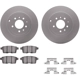 Purchase Top-Quality Rear Disc Brake Kit by DYNAMIC FRICTION COMPANY - 4512-80094 pa3
