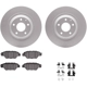 Purchase Top-Quality DYNAMIC FRICTION COMPANY - 4512-80106 - Rear Disc Brake Kit pa3