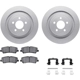 Purchase Top-Quality DYNAMIC FRICTION COMPANY - 4512-99072 - Rear Disc Brake Kit pa1