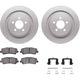 Purchase Top-Quality DYNAMIC FRICTION COMPANY - 4512-99073 - Disc Brake Kit pa3