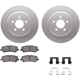 Purchase Top-Quality DYNAMIC FRICTION COMPANY - 4512-99075 - Rear Disc Brake Kit pa5