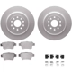 Purchase Top-Quality DYNAMIC FRICTION COMPANY - 4512-99085 - Disc Brake Kit pa2