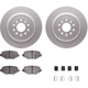 Purchase Top-Quality DYNAMIC FRICTION COMPANY - 4512-99086 - Rear Disc Brake Kit pa3