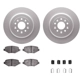 Purchase Top-Quality DYNAMIC FRICTION COMPANY - 4512-99087 - Rear Disc Brake Kit pa2