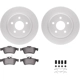 Purchase Top-Quality DYNAMIC FRICTION COMPANY - 4512-99094 - Rear Disc Brake Kit pa4