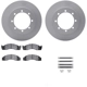 Purchase Top-Quality DYNAMIC FRICTION COMPANY - 4512-99129 - Rear Disc Brake Kit pa1