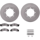 Purchase Top-Quality DYNAMIC FRICTION COMPANY - 4512-99129 - Rear Disc Brake Kit pa3