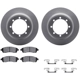 Purchase Top-Quality DYNAMIC FRICTION COMPANY - 4512-99135 - Rear Disc Brake Kit pa1