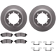 Purchase Top-Quality DYNAMIC FRICTION COMPANY - 4512-99135 - Rear Disc Brake Kit pa3