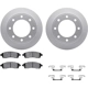 Purchase Top-Quality DYNAMIC FRICTION COMPANY - 4512-99136 - Rear Disc Brake Kit pa1