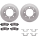 Purchase Top-Quality DYNAMIC FRICTION COMPANY - 4512-99136 - Rear Disc Brake Kit pa3