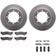 Purchase Top-Quality DYNAMIC FRICTION COMPANY - 4512-99142 - Rear Disc Brake Kit pa3