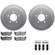 Purchase Top-Quality DYNAMIC FRICTION COMPANY - 4512-99152 - Rear Disc Brake Kit pa1