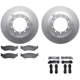 Purchase Top-Quality DYNAMIC FRICTION COMPANY - 4512-99162 - Rear Disc Brake Kit pa1