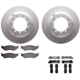 Purchase Top-Quality DYNAMIC FRICTION COMPANY - 4512-99162 - Rear Disc Brake Kit pa5