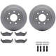 Purchase Top-Quality DYNAMIC FRICTION COMPANY - 4512-99172 - Rear Disc Brake Kit pa1