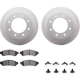 Purchase Top-Quality DYNAMIC FRICTION COMPANY - 4512-99185 - Rear Disc Brake Kit pa5