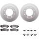 Purchase Top-Quality DYNAMIC FRICTION COMPANY - 4512-99187 - Rear Disc Brake Kit pa5