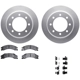 Purchase Top-Quality DYNAMIC FRICTION COMPANY - 4512-99202 - Rear Disc Brake Kit pa1