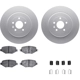 Purchase Top-Quality DYNAMIC FRICTION COMPANY - 4512-99215 - Rear Disc Brake Kit pa1