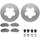 Purchase Top-Quality DYNAMIC FRICTION COMPANY - 4512-99223 - Rear Disc Brake Kit pa1