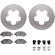 Purchase Top-Quality DYNAMIC FRICTION COMPANY - 4512-99223 - Rear Disc Brake Kit pa4