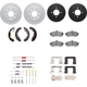 Purchase Top-Quality DYNAMIC FRICTION COMPANY - 4514-03111 - Rear Disc Brake Kit pa2