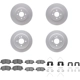 Purchase Top-Quality DYNAMIC FRICTION COMPANY - 4514-21013 - Disc Brake Kit pa7