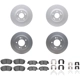 Purchase Top-Quality DYNAMIC FRICTION COMPANY - 4514-21025 - Disc Brake Kit pa1