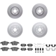 Purchase Top-Quality DYNAMIC FRICTION COMPANY - 4514-27032 - Disc Brake Kit pa7