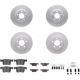 Purchase Top-Quality DYNAMIC FRICTION COMPANY - 4514-31101 - Rear Disc Brake Kit pa1