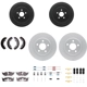 Purchase Top-Quality DYNAMIC FRICTION COMPANY - 4514-40062 - Rear Disc Brake Kit pa3