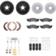 Purchase Top-Quality DYNAMIC FRICTION COMPANY - 4514-42035 - Rear Disc Brake Kit pa4