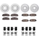 Purchase Top-Quality DYNAMIC FRICTION COMPANY - 4514-42060 - Disc Brake Kit pa8