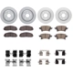 Purchase Top-Quality DYNAMIC FRICTION COMPANY - 4514-42062 - Disc Brake Kit pa8