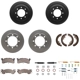 Purchase Top-Quality DYNAMIC FRICTION COMPANY - 4514-47114 - Rear Disc Brake Kit pa1
