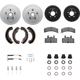 Purchase Top-Quality DYNAMIC FRICTION COMPANY - 4514-47129 - Rear Disc Brake Kit pa4