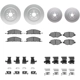 Purchase Top-Quality DYNAMIC FRICTION COMPANY - 4514-54086 - Disc Brake Kit pa7