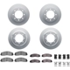 Purchase Top-Quality DYNAMIC FRICTION COMPANY - 4514-54091 - Disc Brake Kit pa6