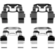 Purchase Top-Quality DYNAMIC FRICTION COMPANY - 4514-54229 - Geospec Rotors with 5000 Advanced Brake Pads pa3