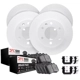 Purchase Top-Quality DYNAMIC FRICTION COMPANY - 4514-54305 - Disc Brake Kit pa1