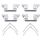 Purchase Top-Quality DYNAMIC FRICTION COMPANY - 4514-59035 - Rear Disc Brake Kit pa4